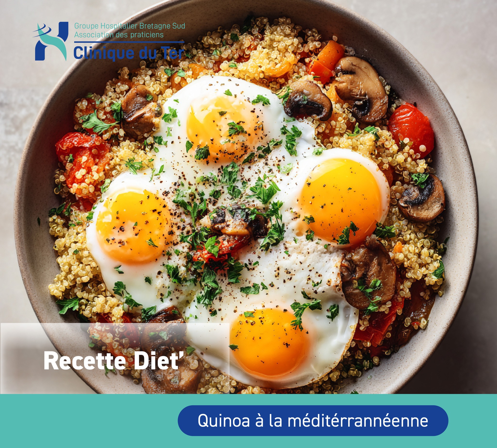 Quinoa à la méditerranéenne