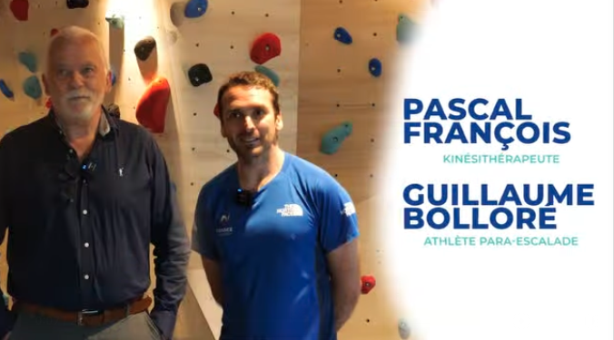 MedXSport - Interview de Guillaume Bolloré champion de France de para-escalade en 2025