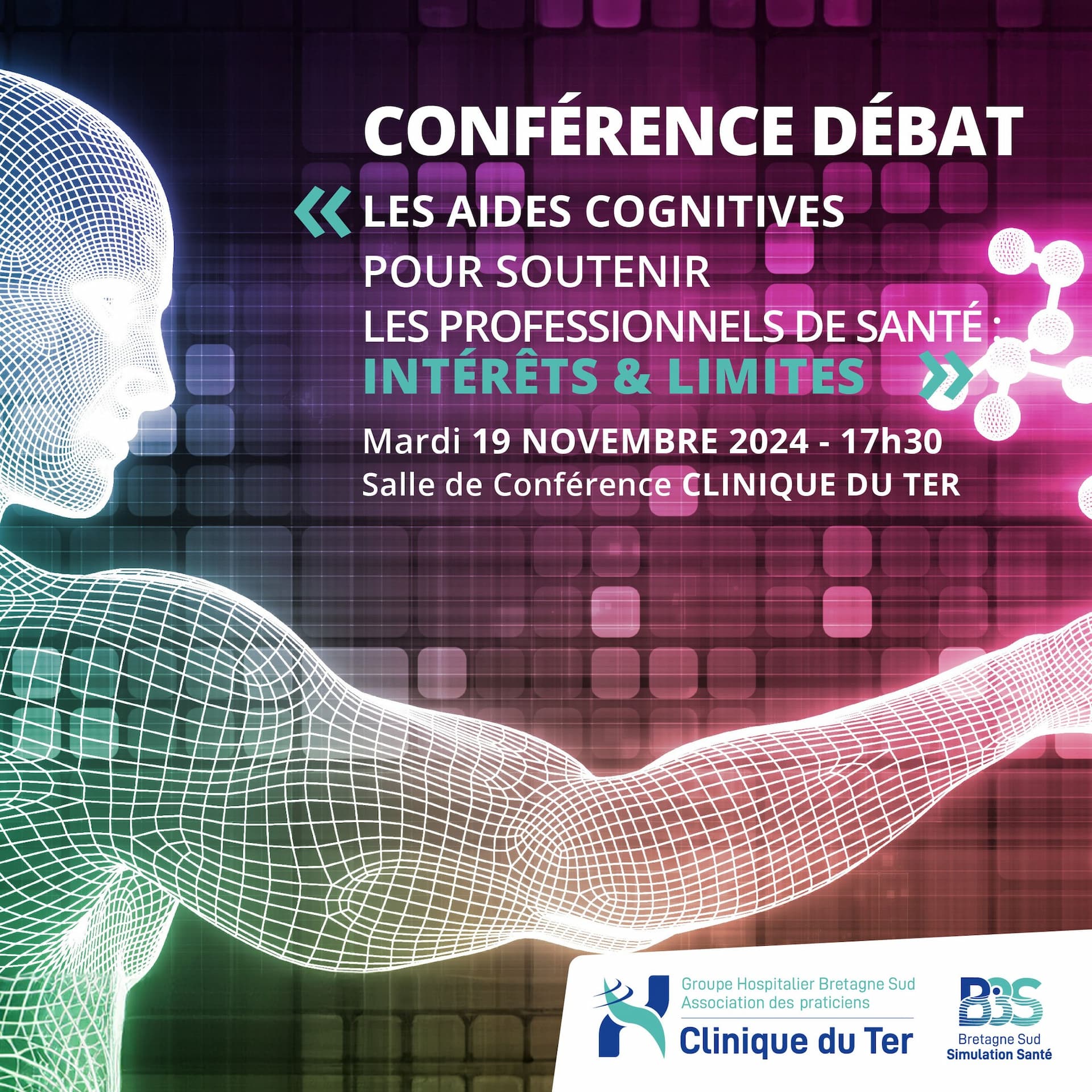 Conférence Débat - "Les aides cognitives pour soutenir les professionnels de santé : intérêts et limites"