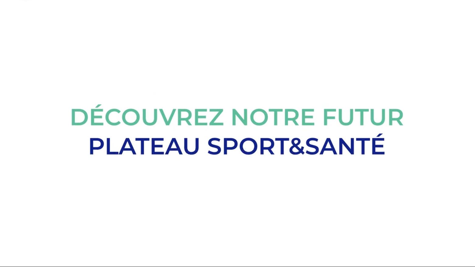 Découvrez en avant-premiere notre futur plateau Sport Santé