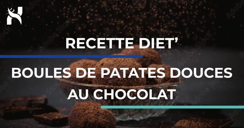 [Recette diet’ ] boules de patates douces au chocolat et à la vanille