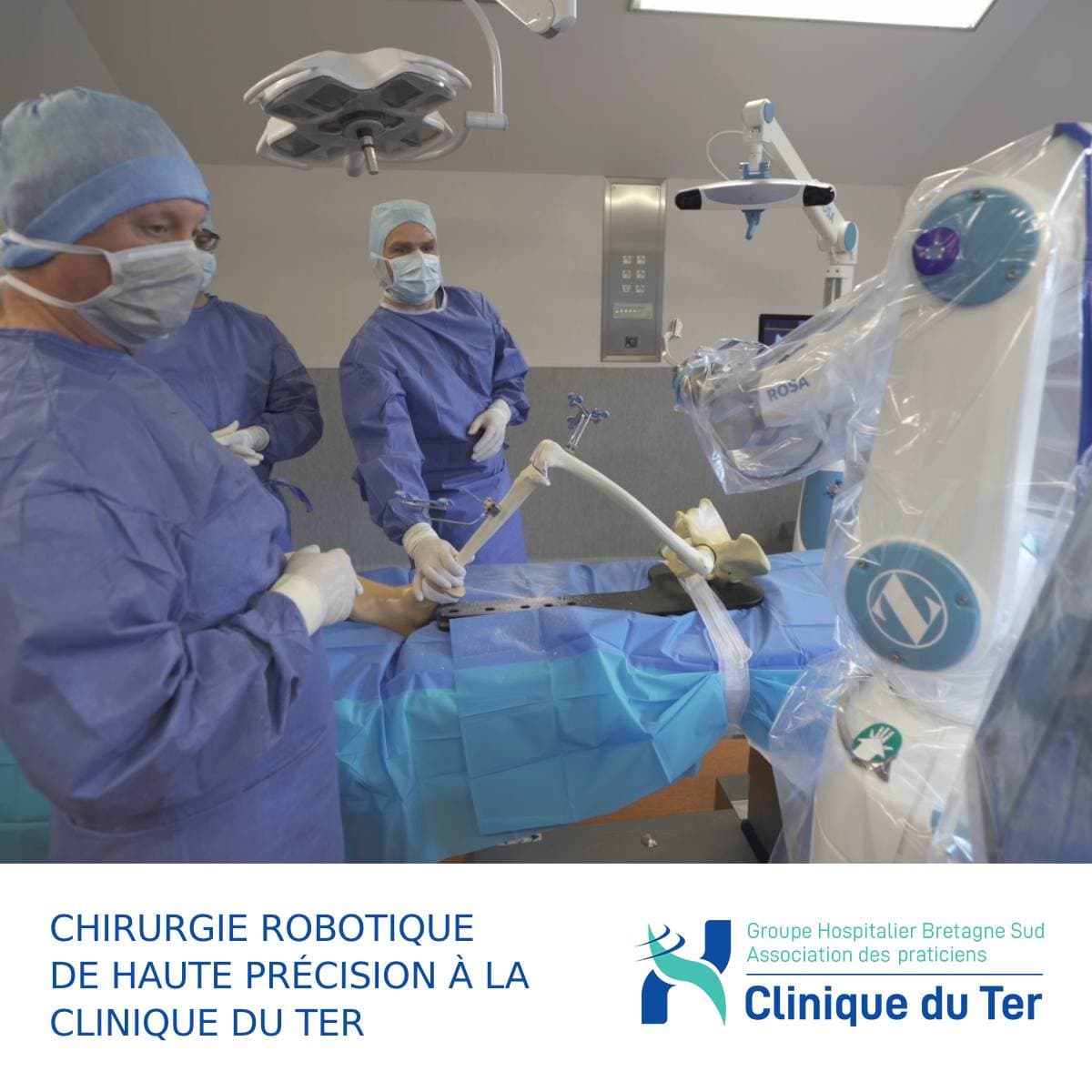 Chirurgie Robotique de Haute Précision à la Clinique du Ter