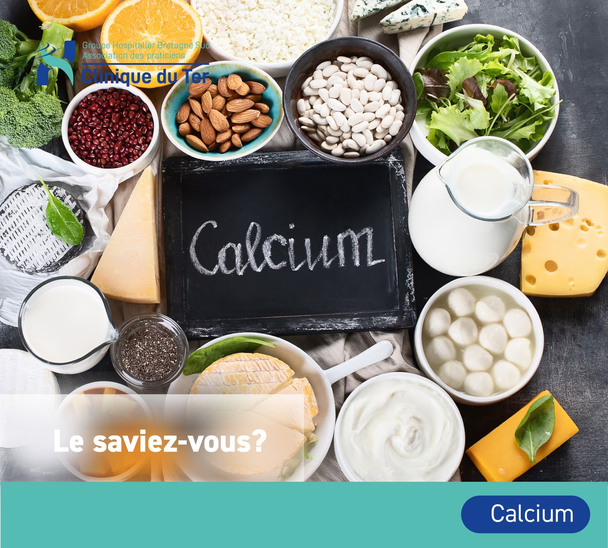 [ Info diét' ] - Le calcium 