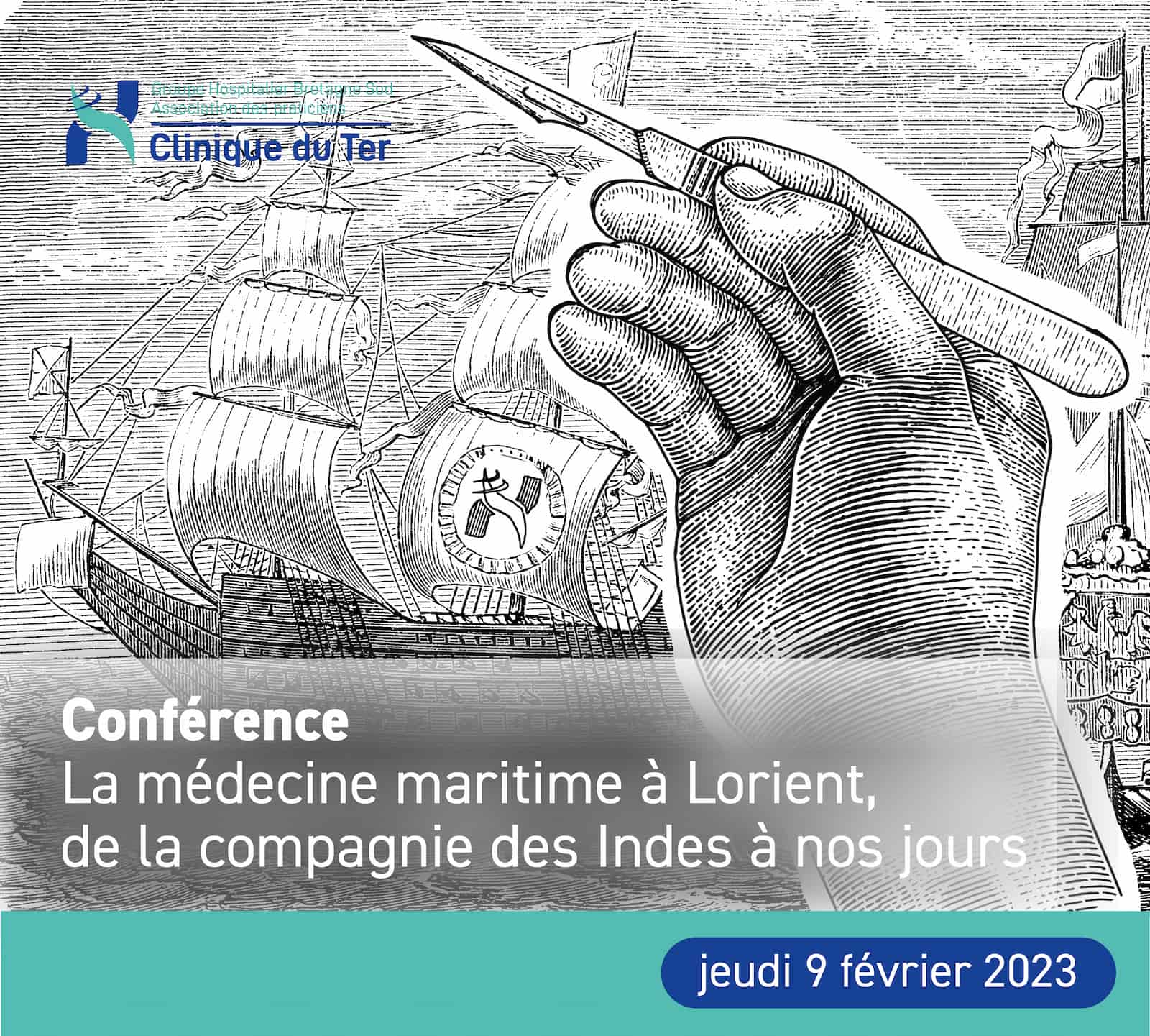 Conférence Cycle, culture et santé : « La médecine maritime à Lorient, de la compagnie des indes à nos jours »