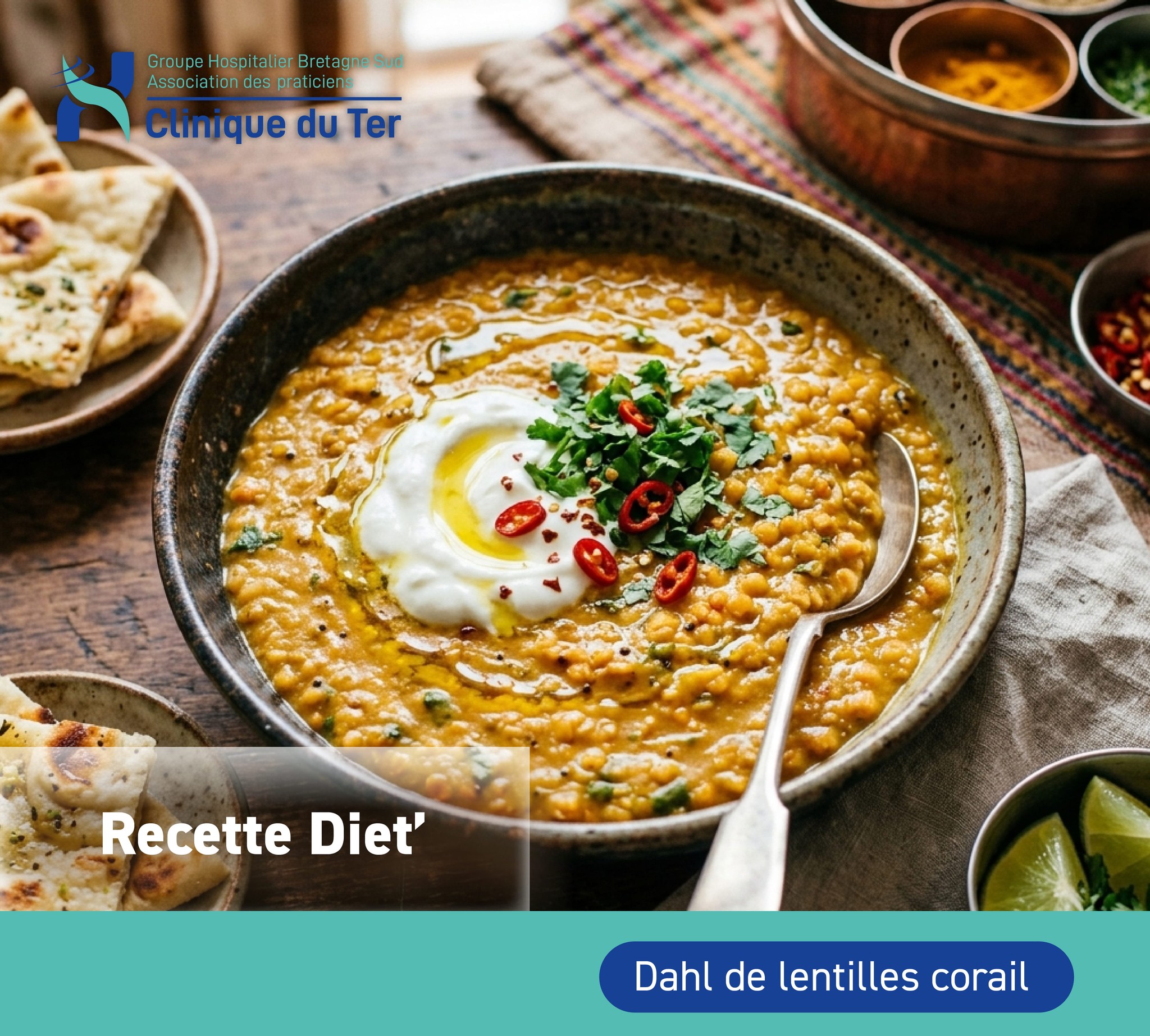 [Recette dièt'] - Plat gourmand : Dahl de lentilles corail