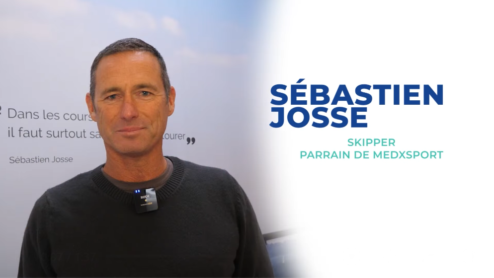 MedXSport à l’honneur avec la performance de son parrain Sébastien Josse