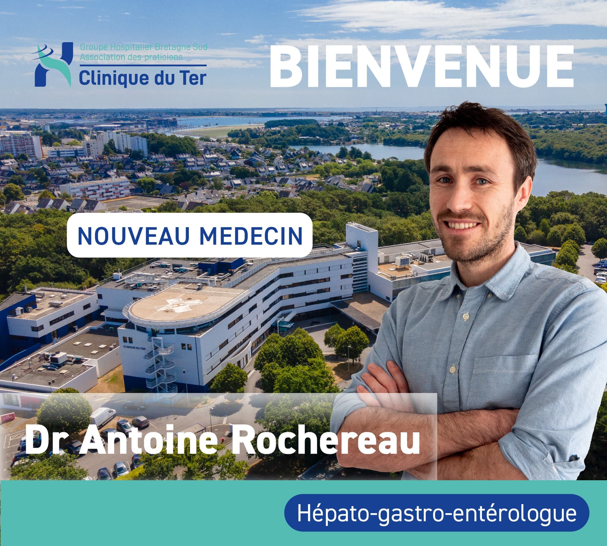 nouveau médecin gastro-entérologue Dr Antoine Rochereau