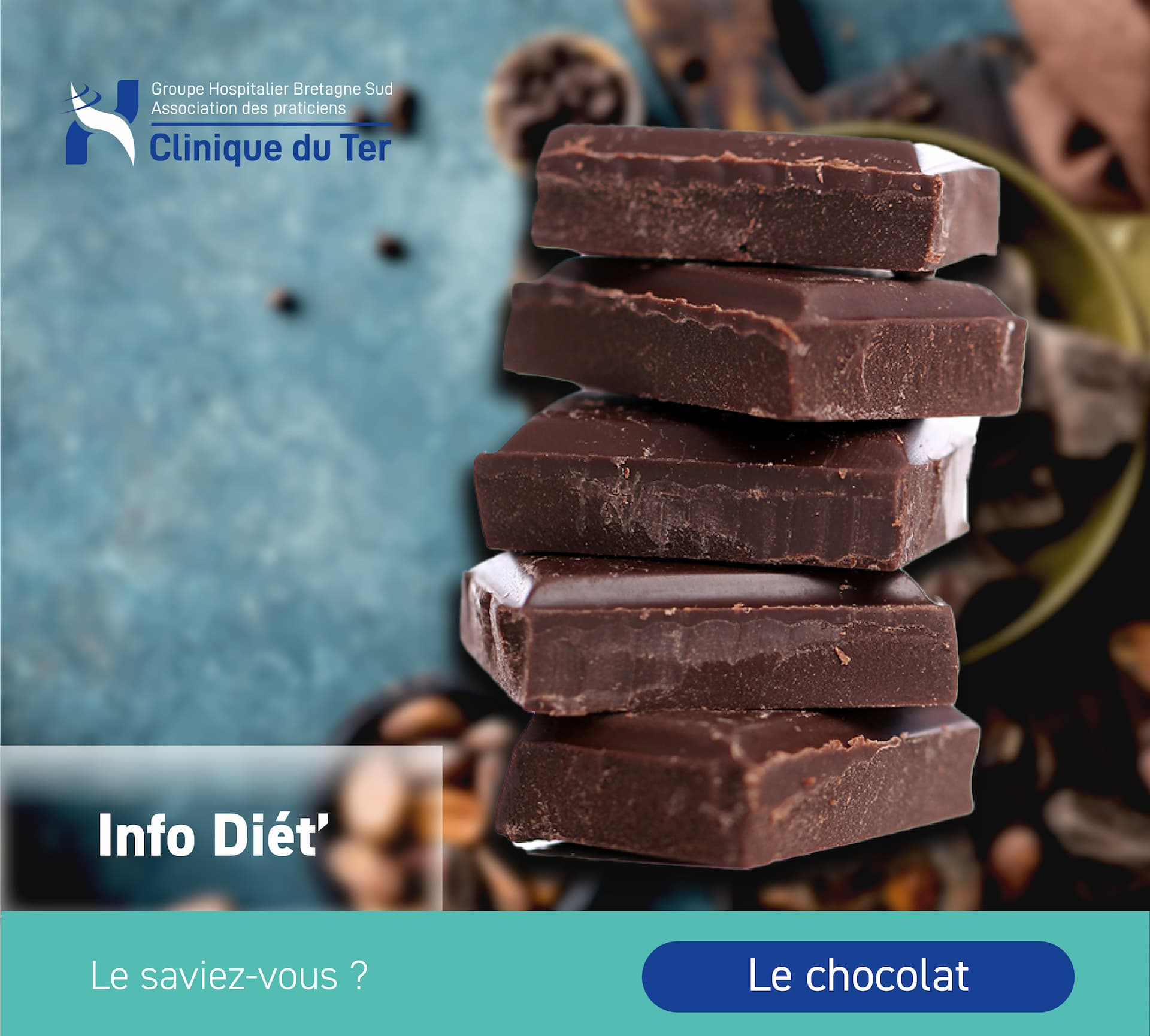 Info diet' : Le chocolat noir, une pépite nutritionnelle