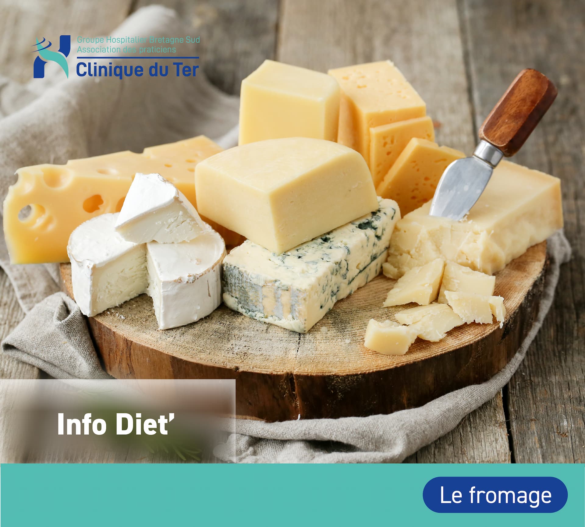 Info diététique : Le fromage lutte contre la dénutrition