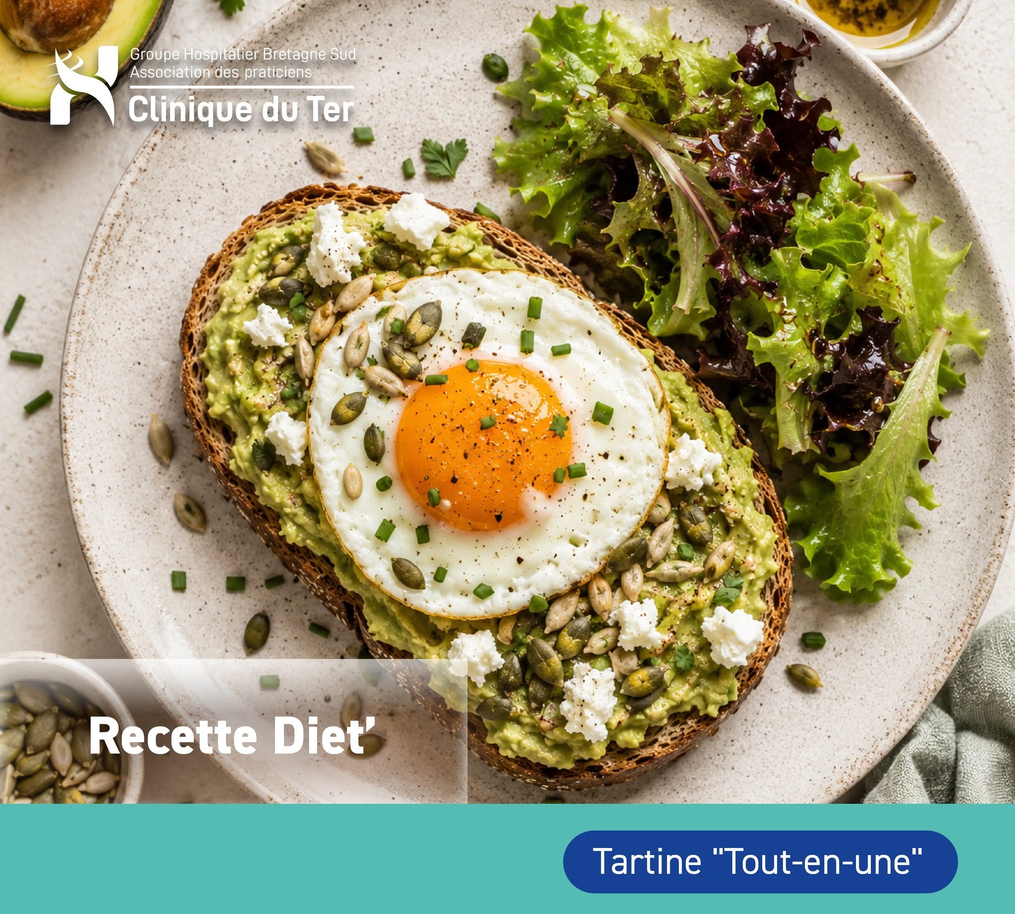 [Recette diét'] - Tartine "tout-en-une"