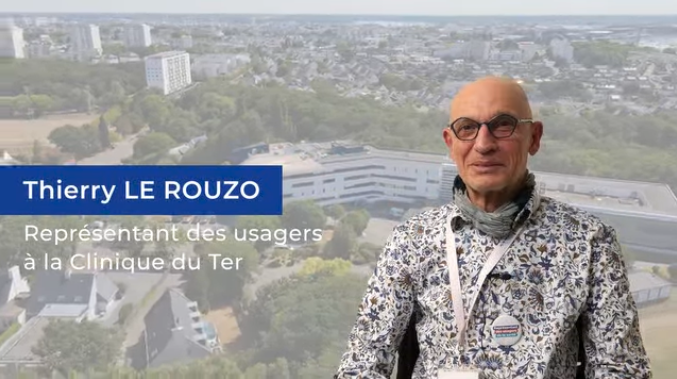 Journée européenne de vos droits en santé : À la rencontre de Thierry LE ROUZO, représentant des usagers à la Clinique du Ter