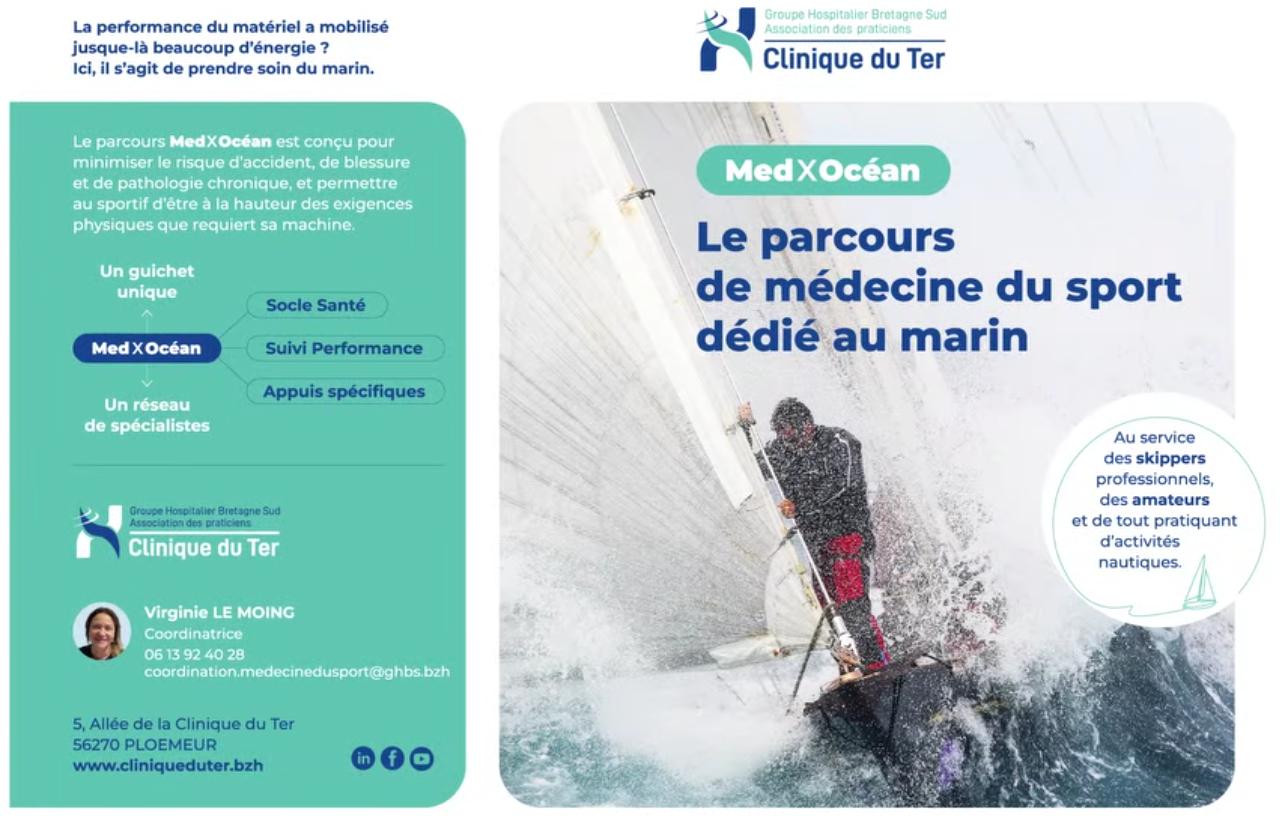 MedXOcéan - Le parcours de médecine du sport dédié au marin