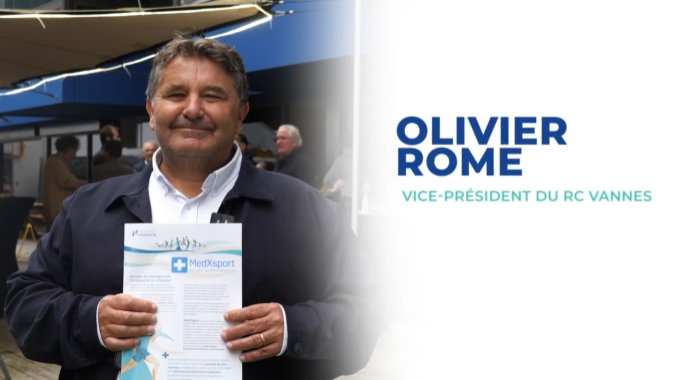 MedXSport : Le mot de Olivier Rome